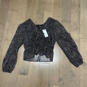 dotted blouse